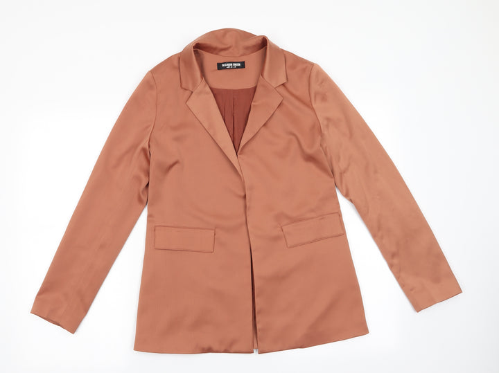 Fashion Union Womens Brown   Jacket  Size 10