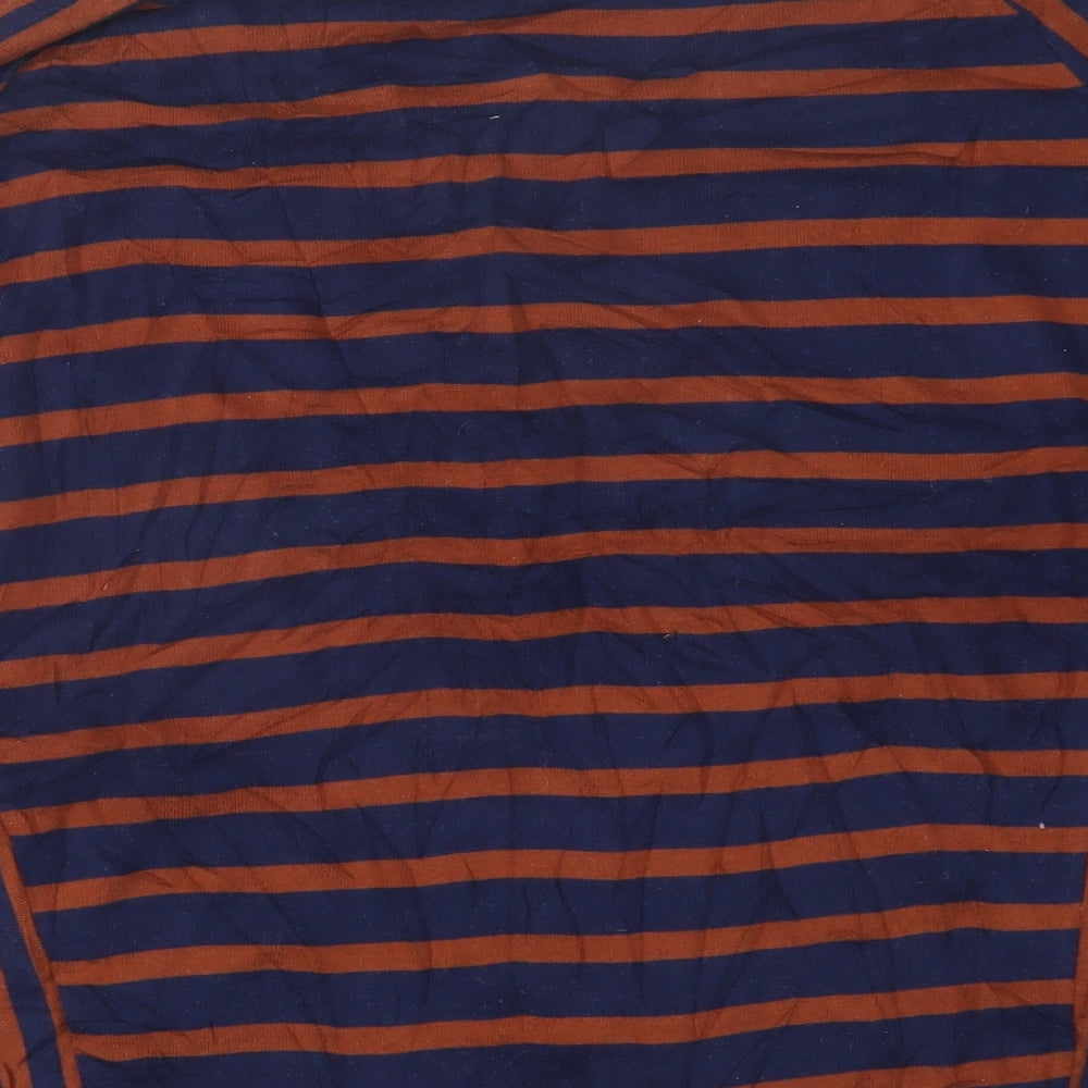 Phase Eight Womens Blue Striped  Pullover Jumper Size 16