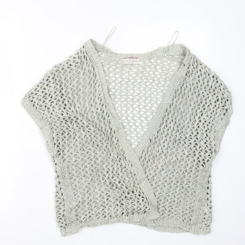 Marks and Spencer Womens Blue  Knit Cardigan Jumper Size 12