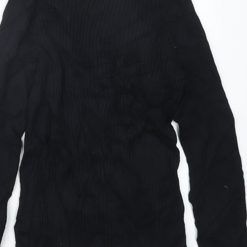 Nutmeg Girls Black   Pullover Jumper Size 12-13 Years
