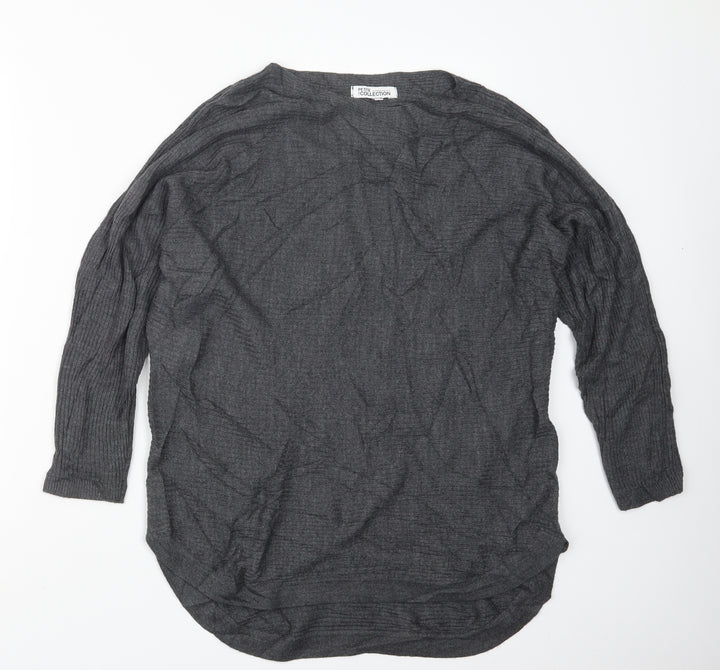 Debenhams Womens Grey   Pullover Jumper Size 14