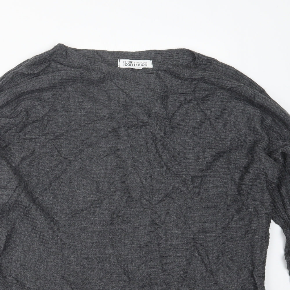 Debenhams Womens Grey   Pullover Jumper Size 14