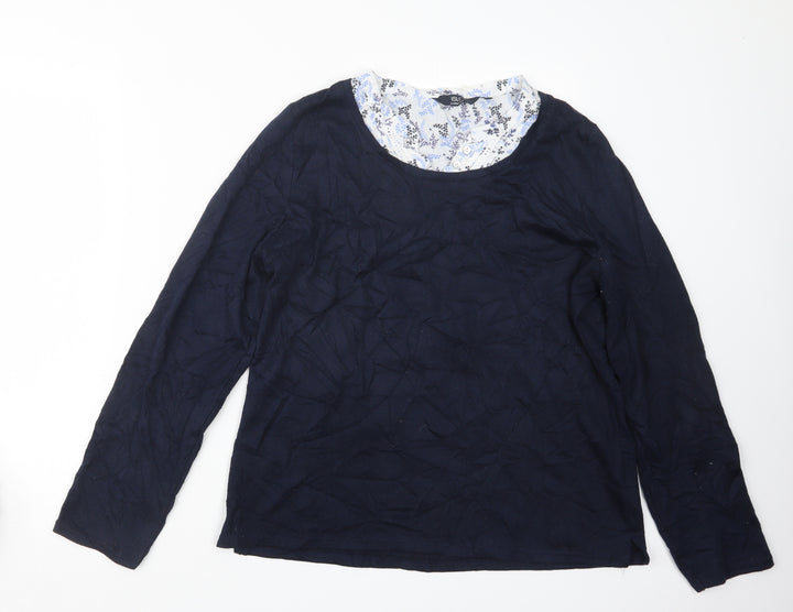 EWM Womens Blue   Pullover Jumper Size 14