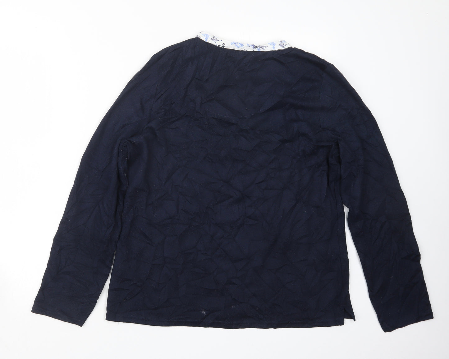 EWM Womens Blue   Pullover Jumper Size 14
