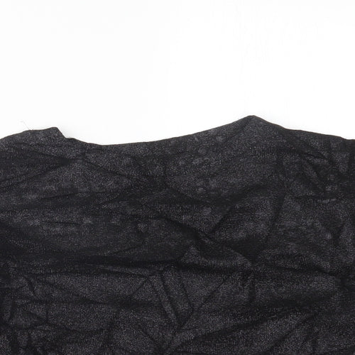 Light Before Dark Womens Black   Cropped T-Shirt Size XS