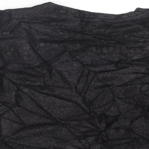 Light Before Dark Womens Black   Cropped T-Shirt Size XS