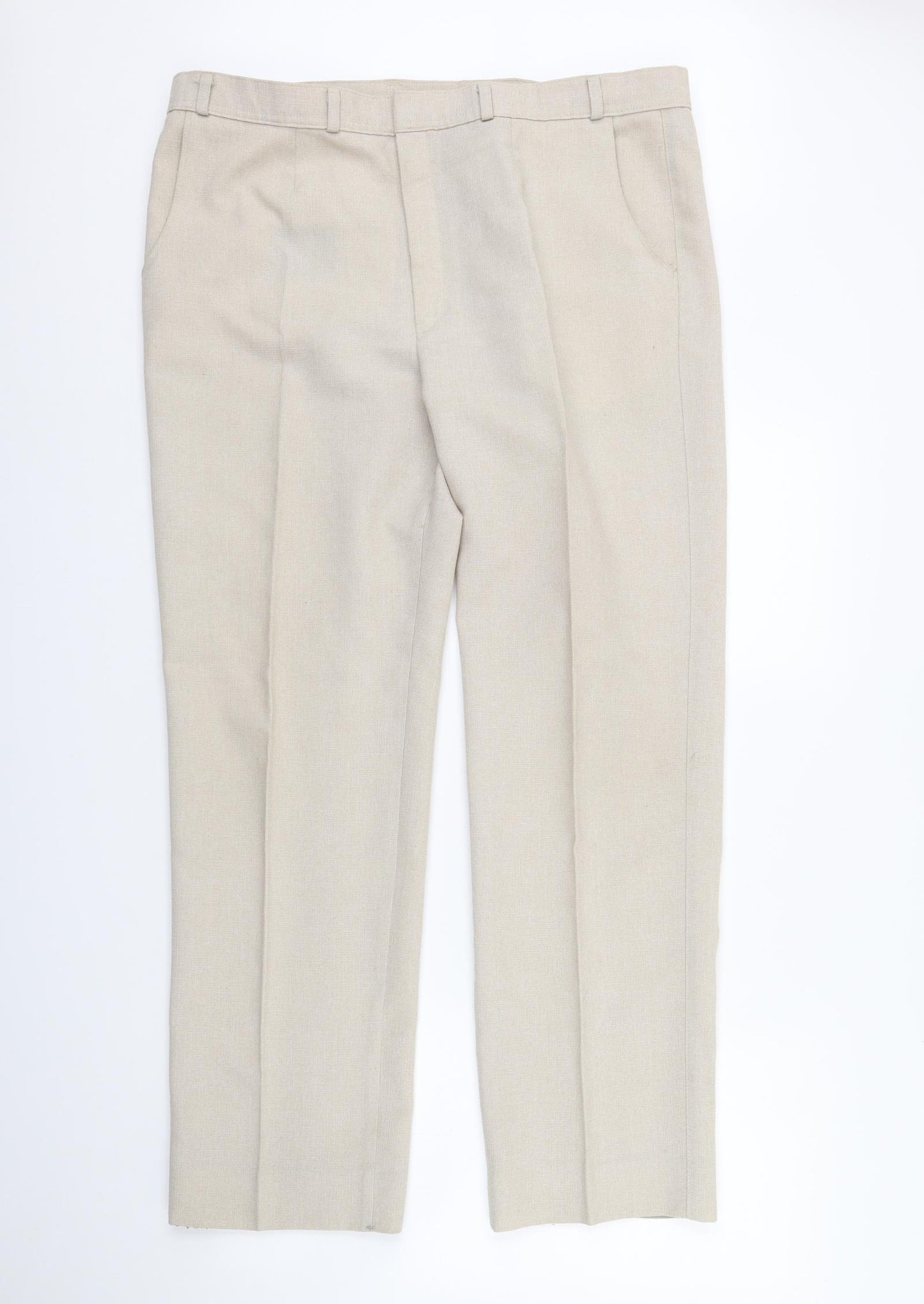 C&A Mens Beige   Trousers  Size 42 L32 in