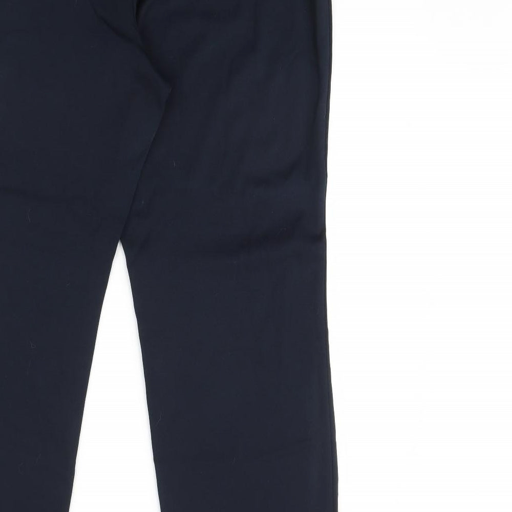 M&S Womens Blue   Trousers  Size 16 L27 in