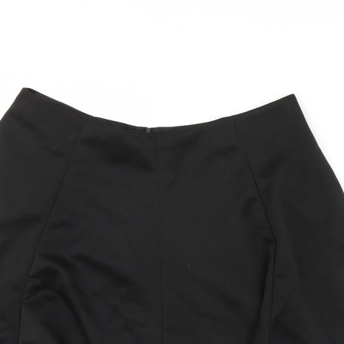 Preworn Womens Black   Flare Skirt Size 36 in
