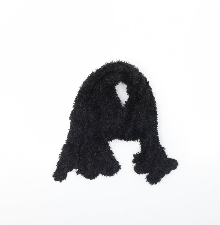 Preworn Womens Black    Scarf