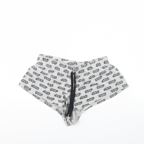 Love To Lounge Womens Grey Solid  Cami Pyjama Pants Size S  - Star wars