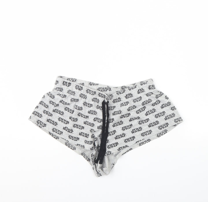 Love To Lounge Womens Grey Solid  Cami Pyjama Pants Size S  - Star wars