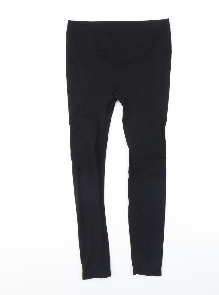 Secret Posessions Womens Black Capri Leggings Size M L28 in