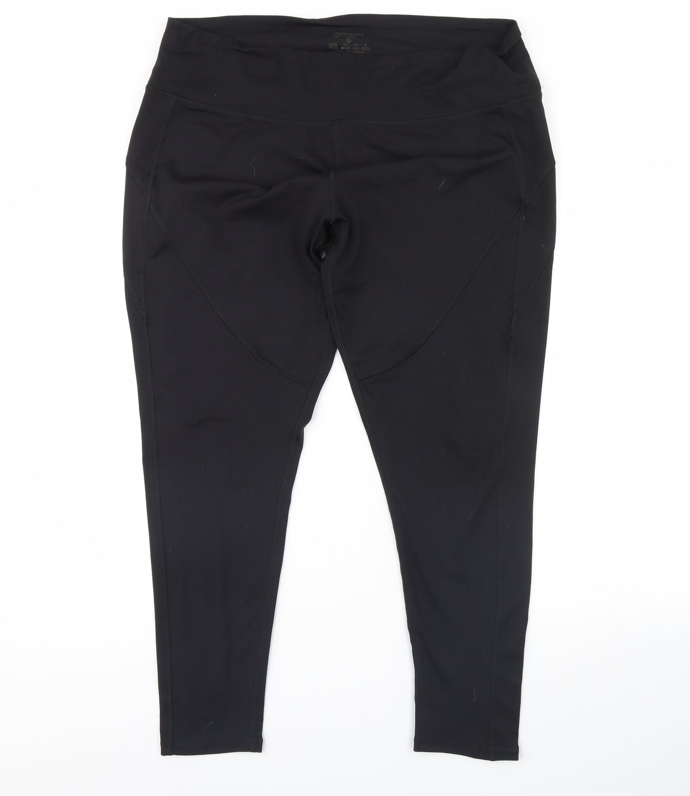 Primark Womens Black   Capri Leggings Size 18 L26 in