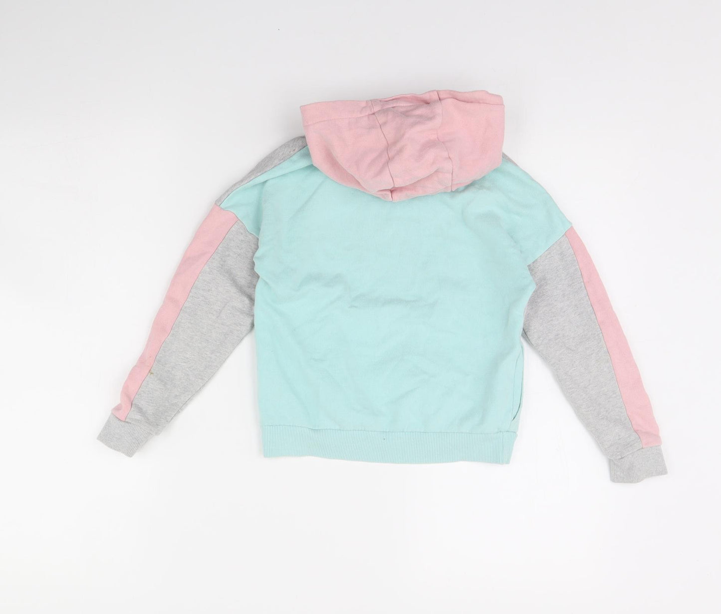 TU Girls Green   Pullover Hoodie Size 7 Years