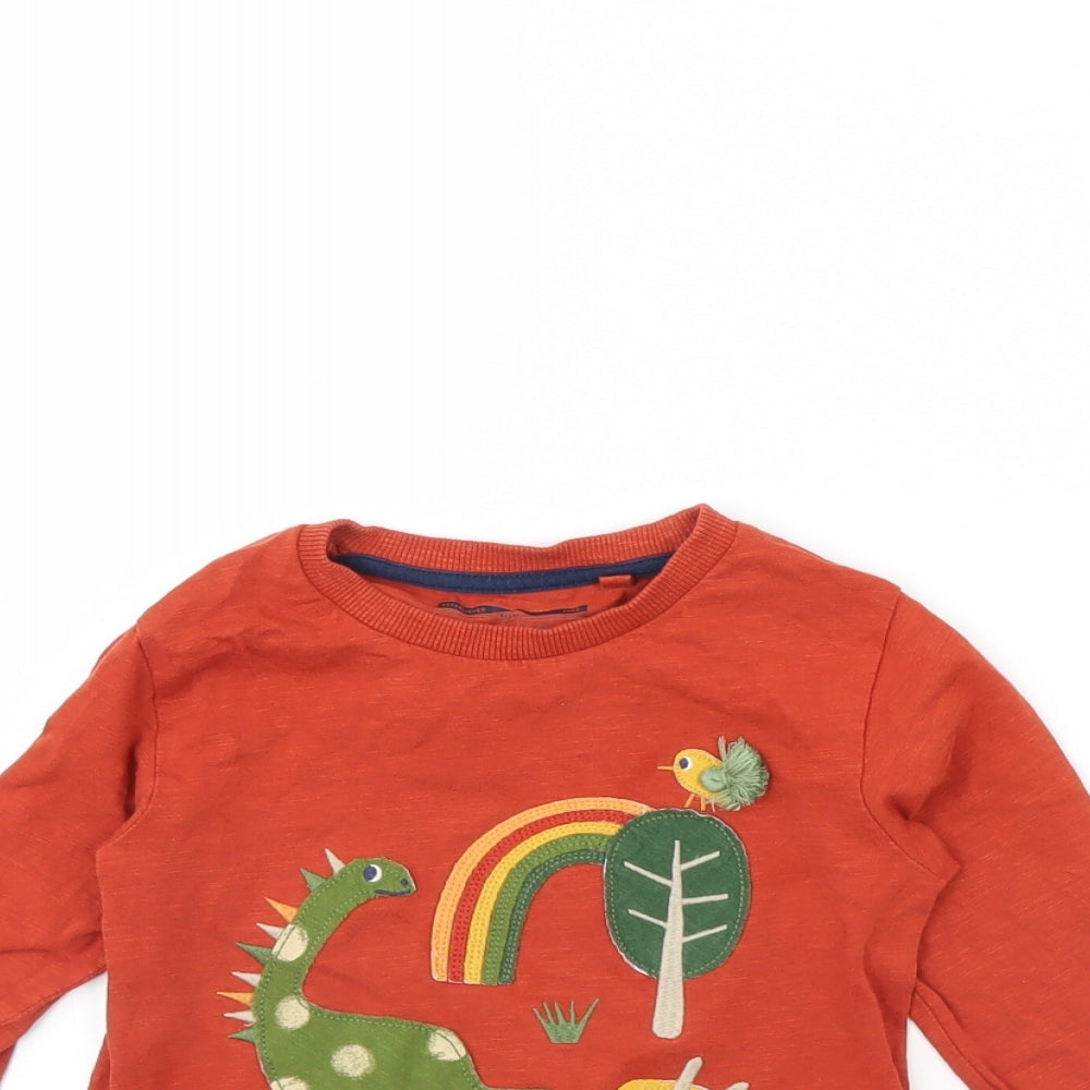 NEXT Boys Orange   Basic T-Shirt Size 3 Years
