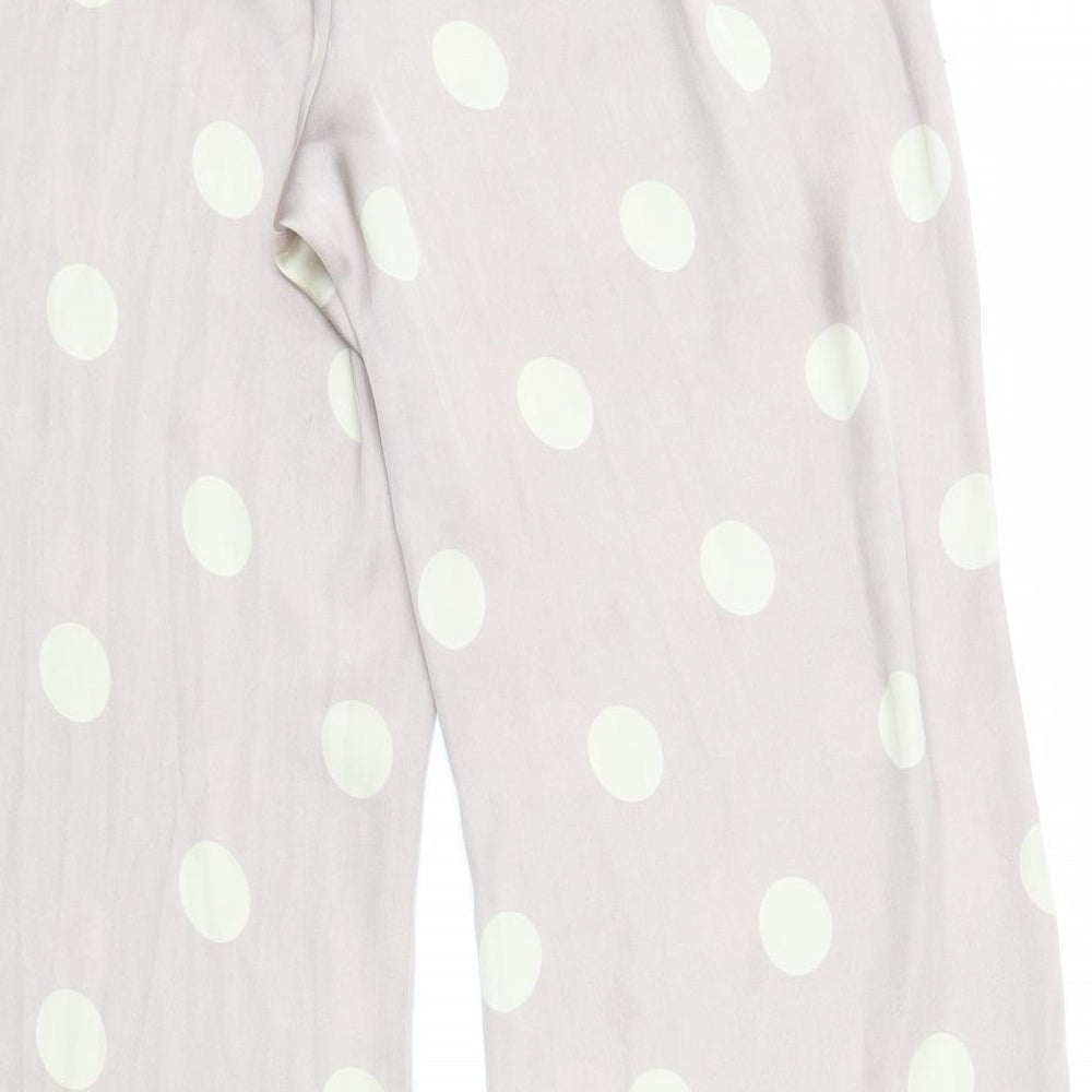 Primark Womens Pink Polka Dot  Cami Pyjama Pants Size M