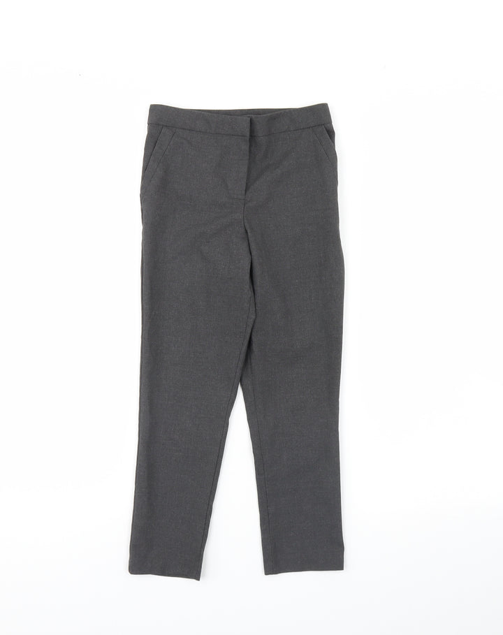George Boys Grey Dress Pants Trousers Size 6 Years