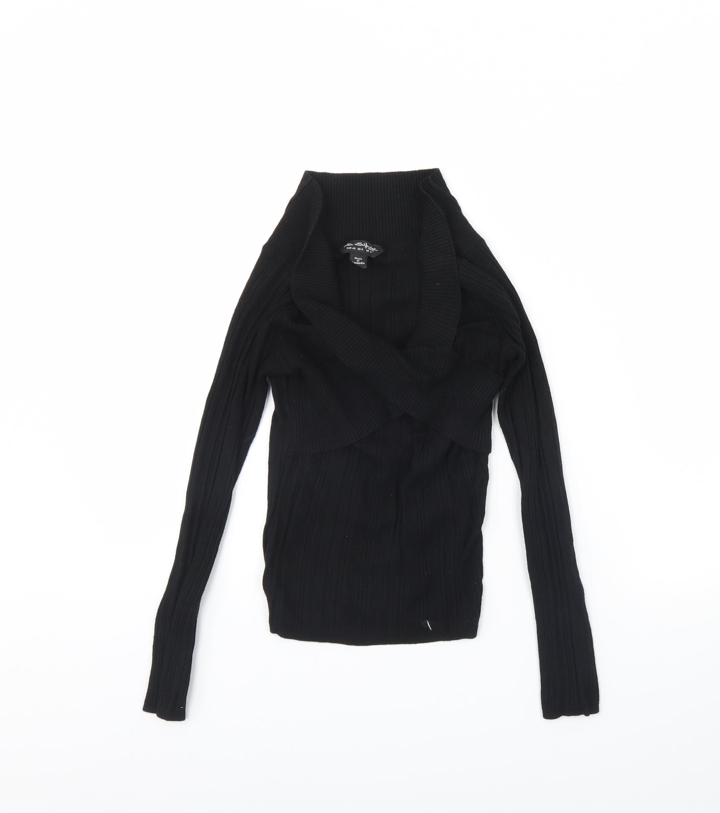 Miss Selfridge Womens Black   Pullover Jumper Size 12