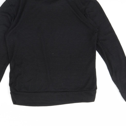 QED London Womens Black   Pullover Jumper Size S