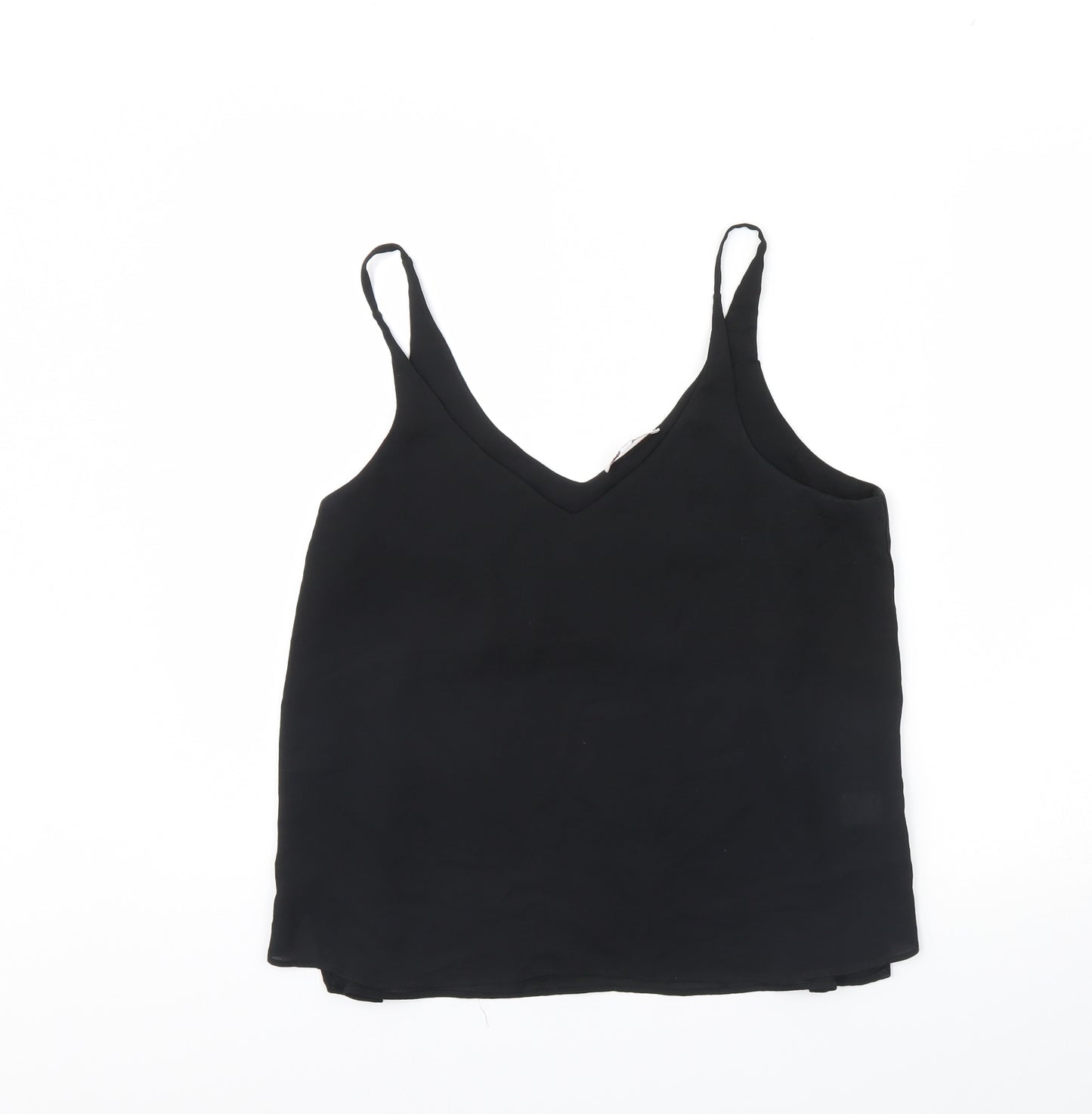Blue Inc Womens Black   Basic Tank Size 14