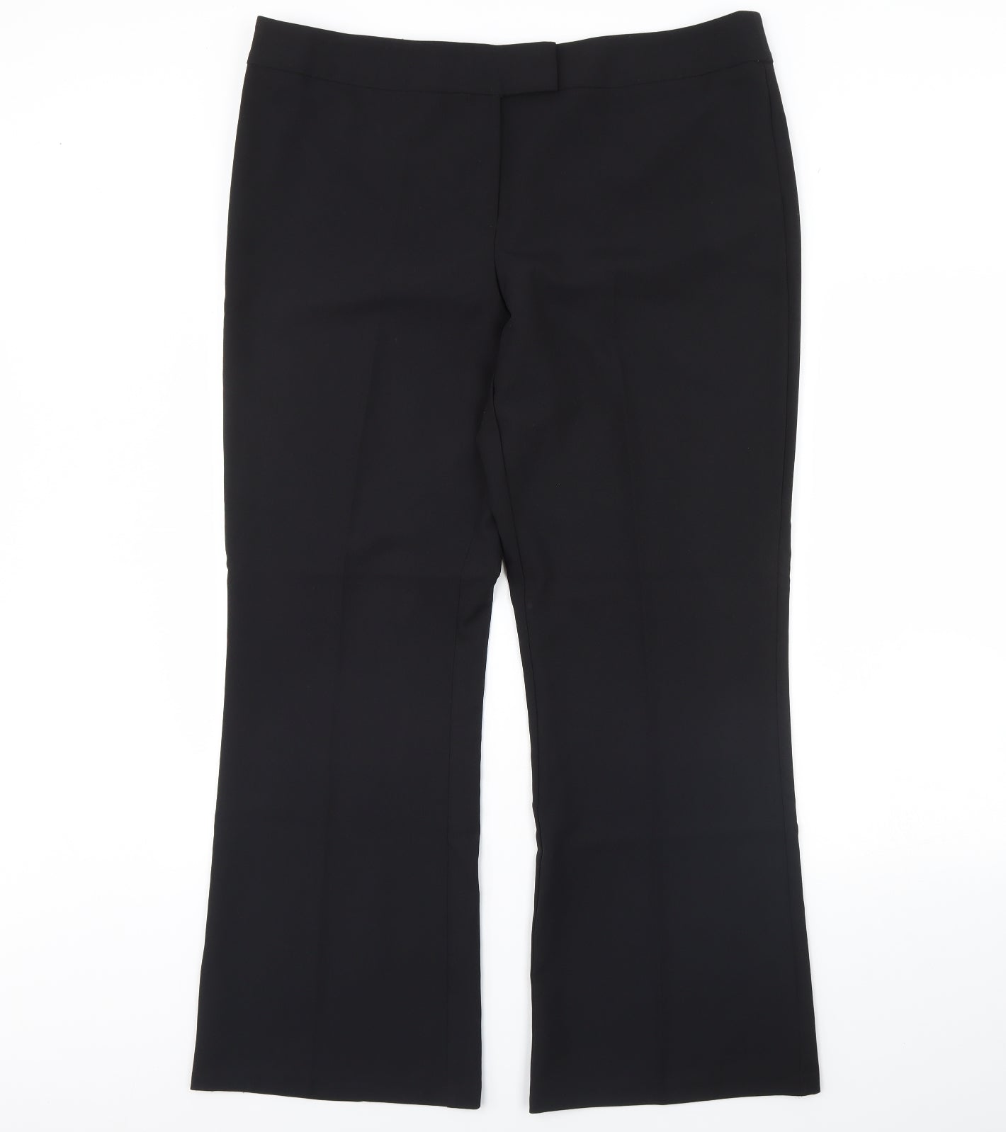 George Womens Black   Dress Pants Trousers Size 18 L31 in