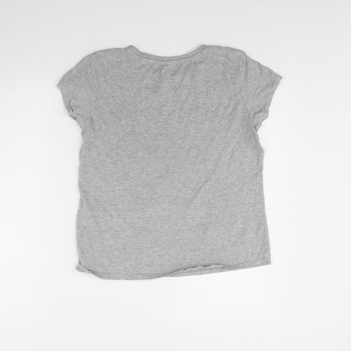 The range Womens Grey Solid  Cami Pyjama Top Size 10  - Christmas