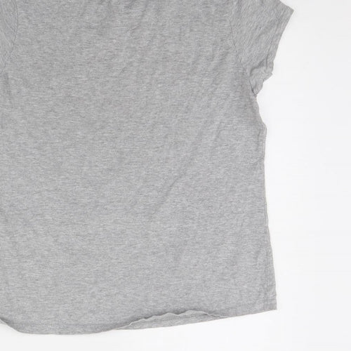 The range Womens Grey Solid  Cami Pyjama Top Size 10  - Christmas