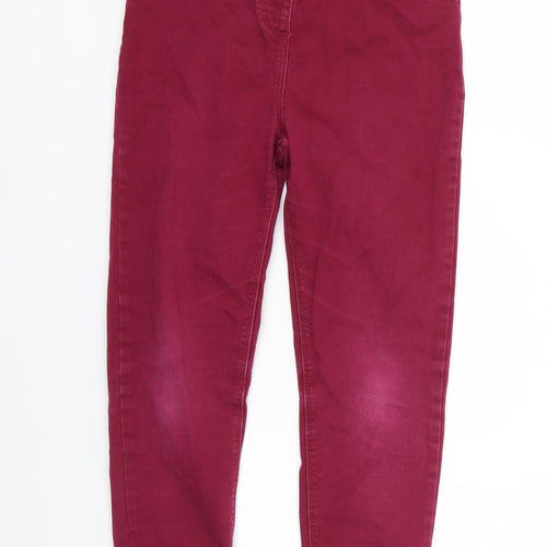 George Girls Purple   Skinny Jeans Size 9-10 Years