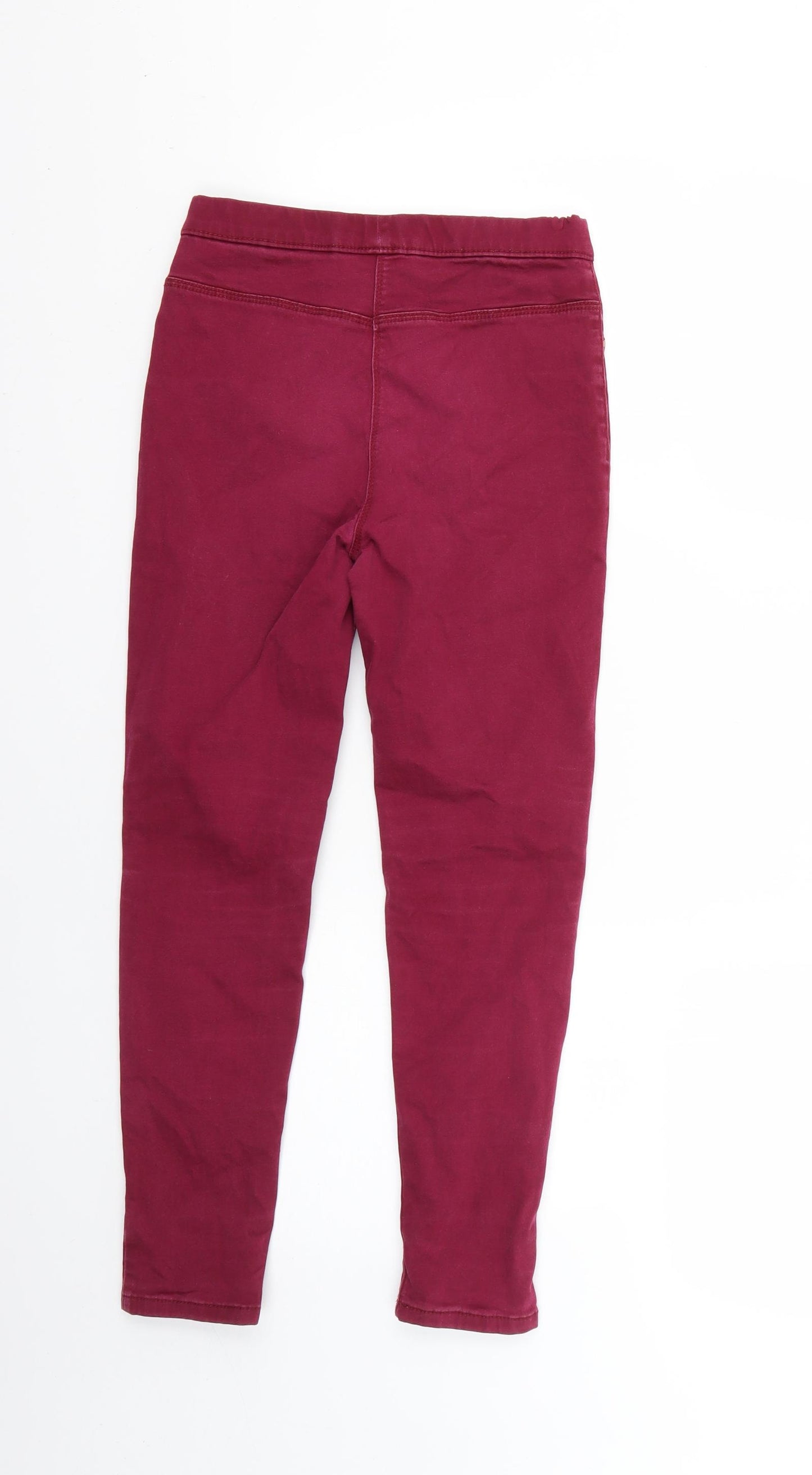 George Girls Purple   Skinny Jeans Size 9-10 Years