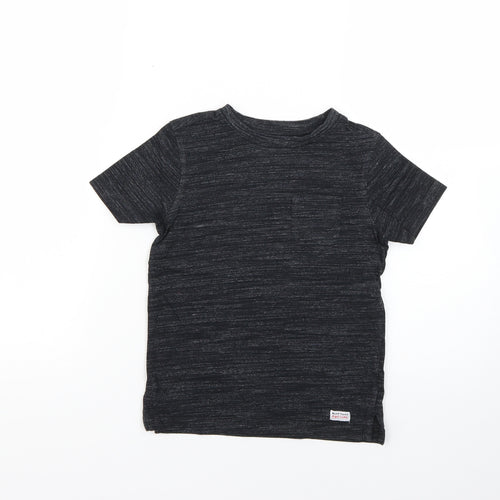George Boys Grey   Basic T-Shirt Size 5-6 Years