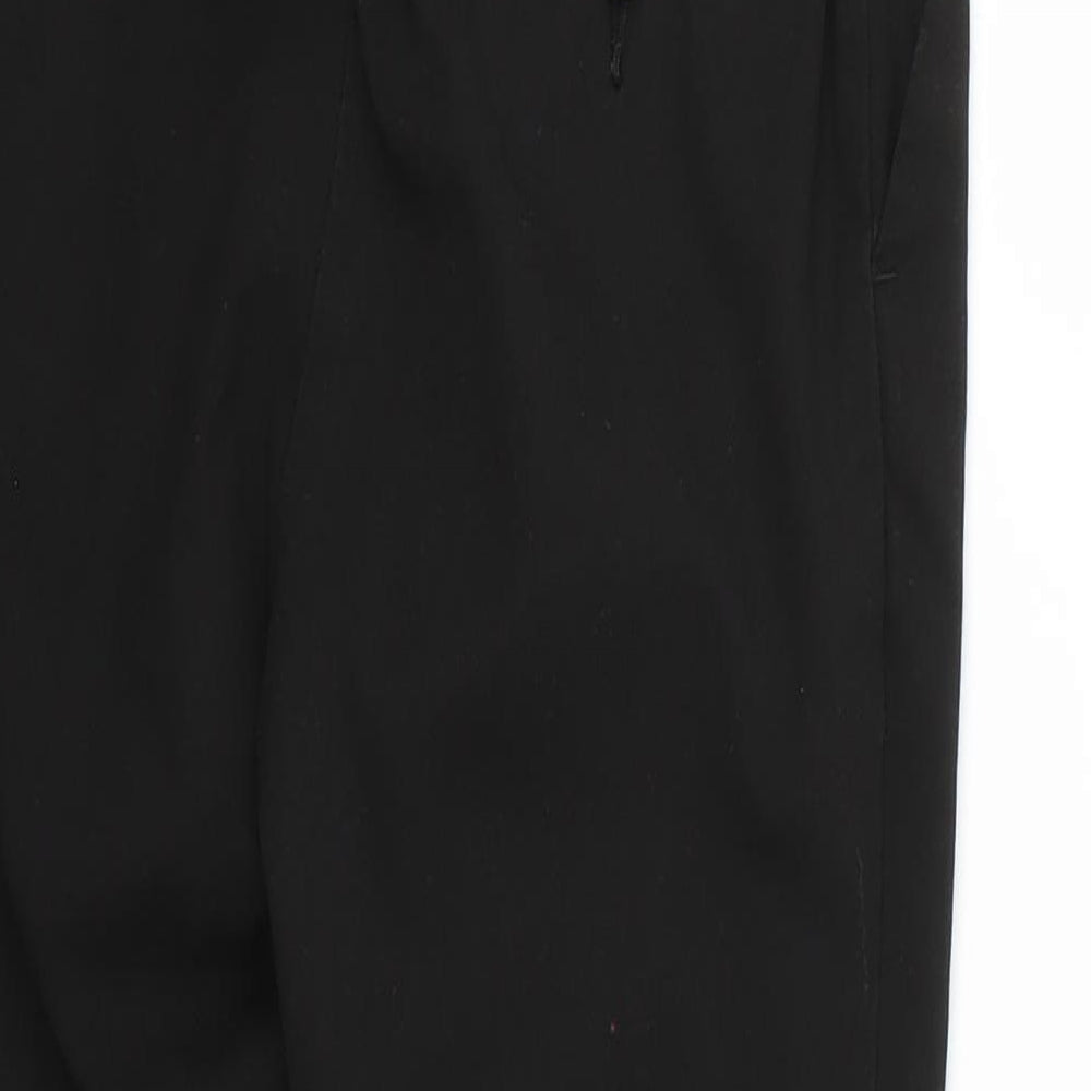 NEXT Boys Black   Cropped Trousers Size 10 Years