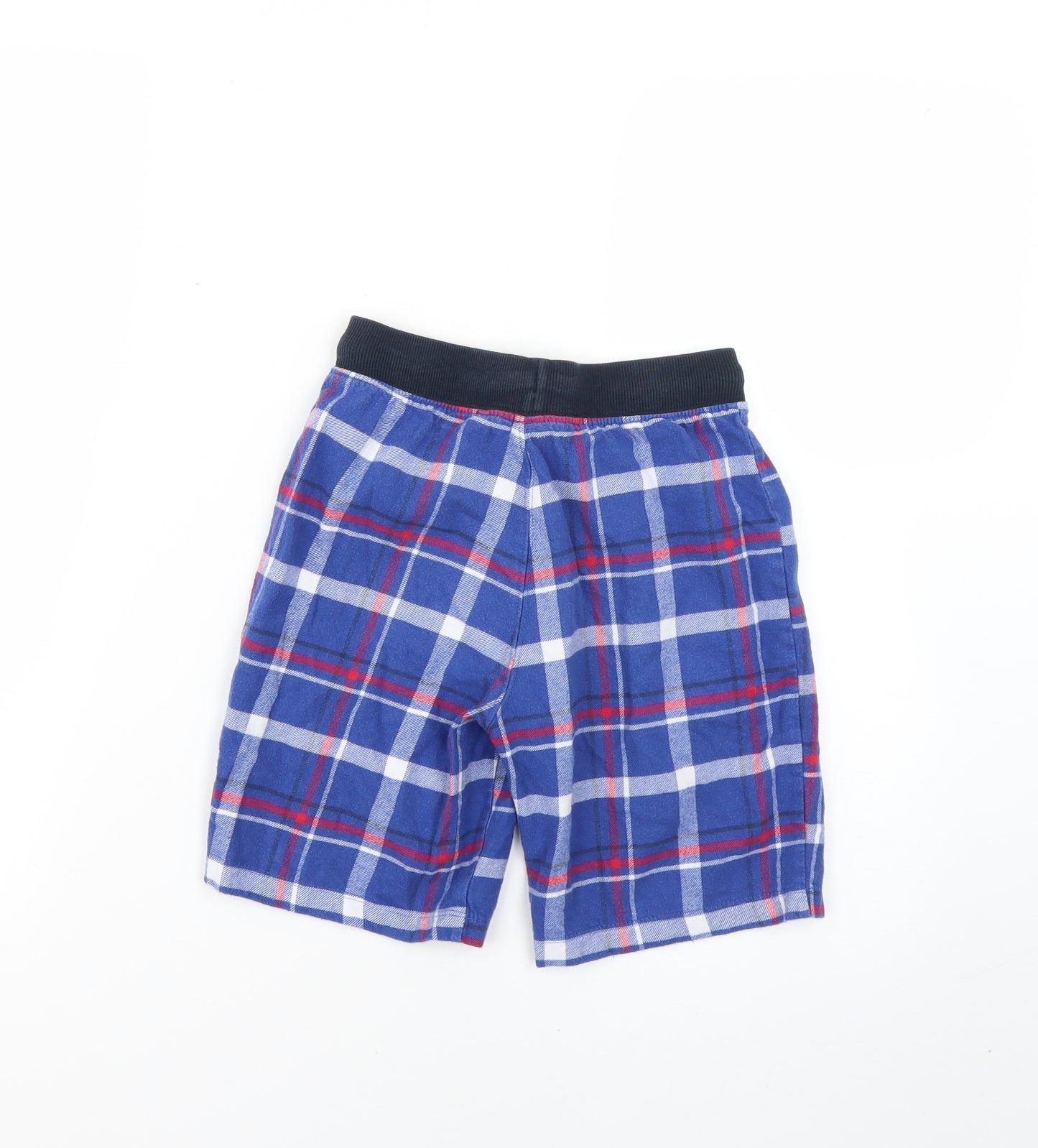 NEXT Boys Multicoloured Check  Sweat Shorts Size 8 Years