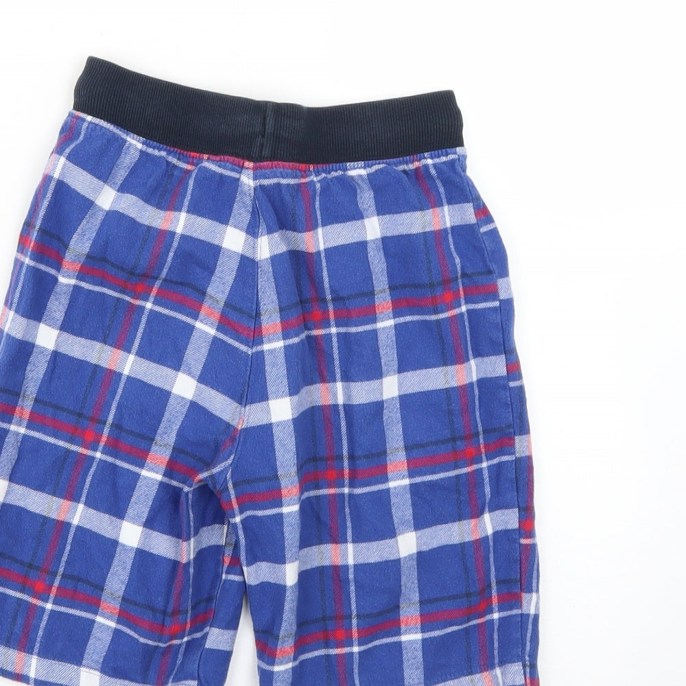 NEXT Boys Multicoloured Check  Sweat Shorts Size 8 Years