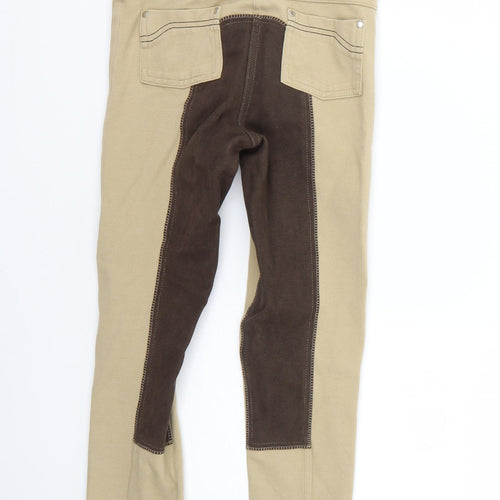 DECATHLON Girls Multicoloured   Jegging Trousers Size 10 Years