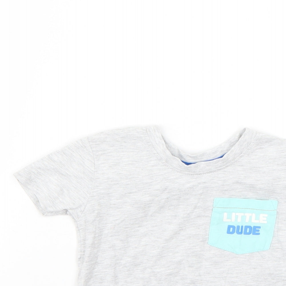 Primark Baby Grey   Basic T-Shirt Size 12-18 Months