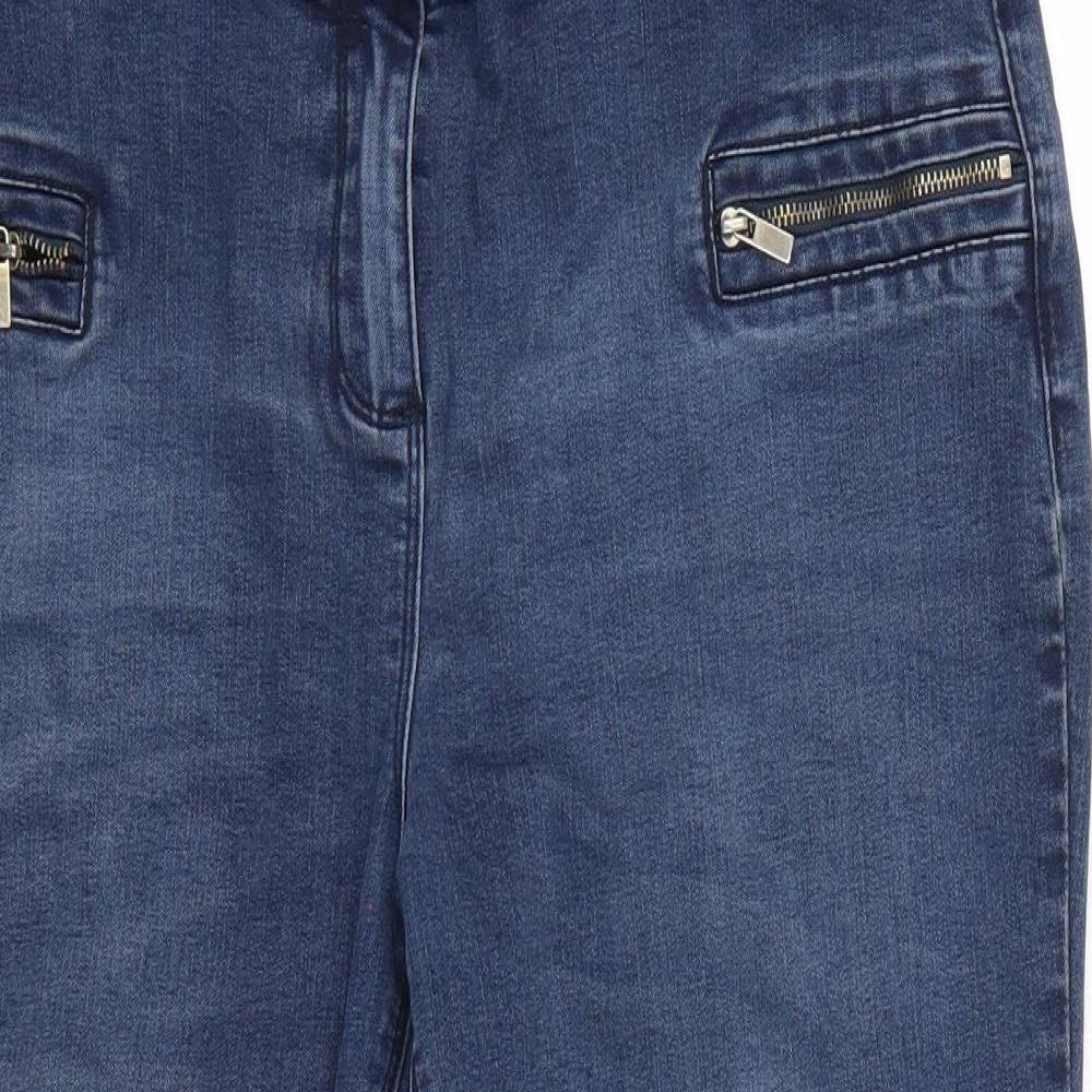 TU Womens Blue   Cropped Jeans Size 16 L21 in