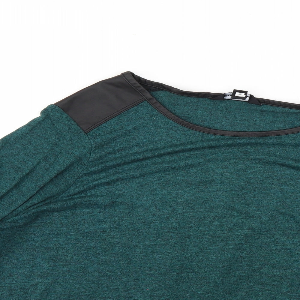 Simply Be Womens Green   Basic T-Shirt Size 22