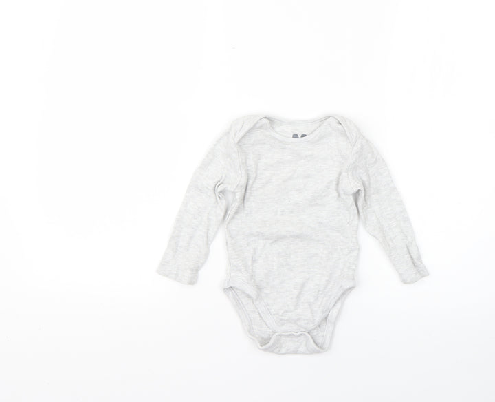 Very Baby Grey Babygrow One-Piece Size 9-12 Months