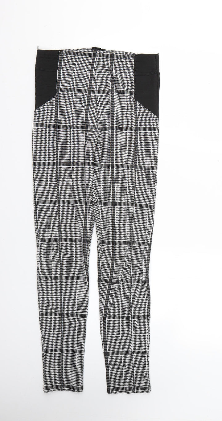 River Island Womens Multicoloured Check  Trousers  Size 10 L25 in
