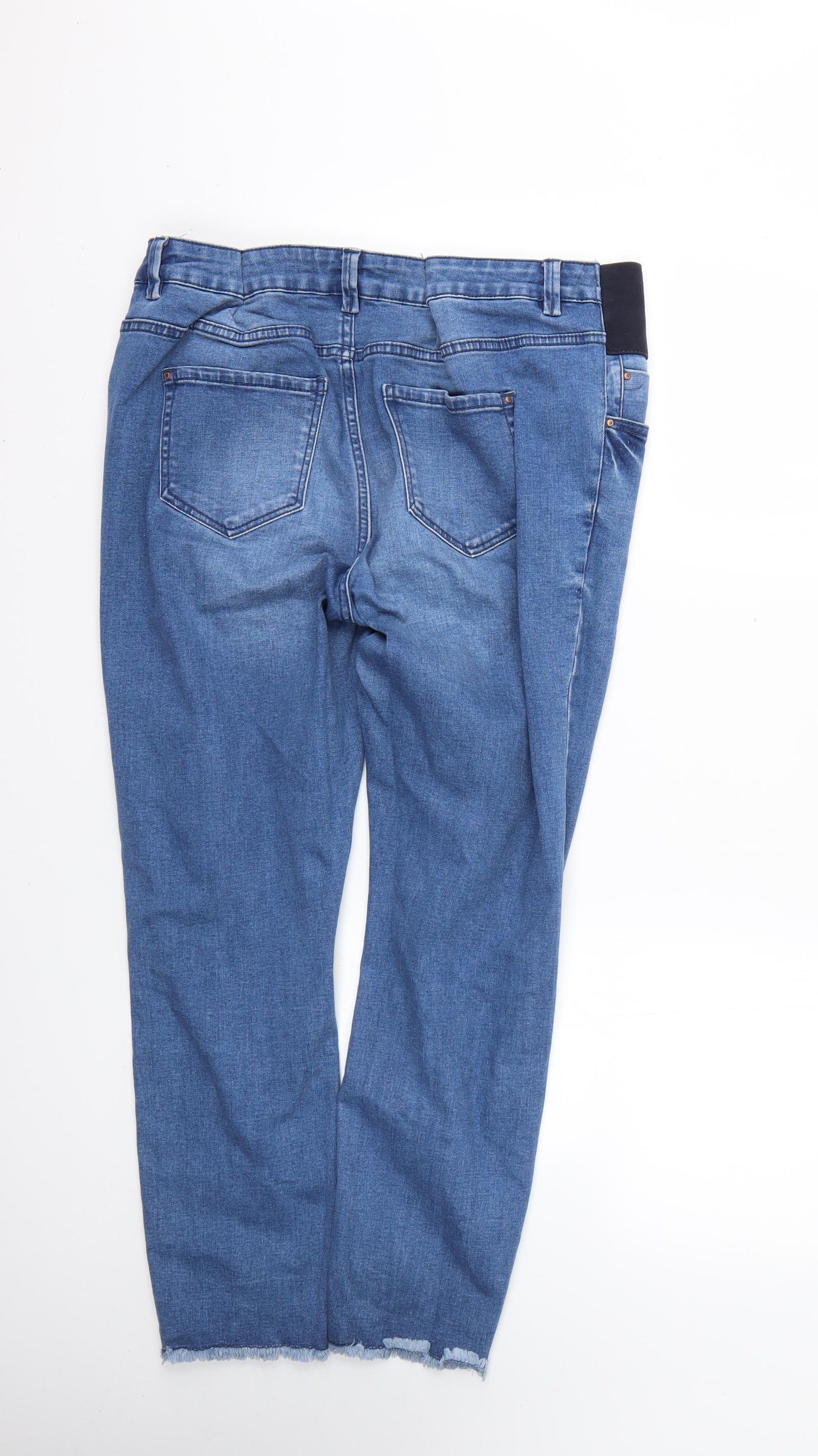 New Look Womens Blue   Skinny Jeans Size 14 L25 in