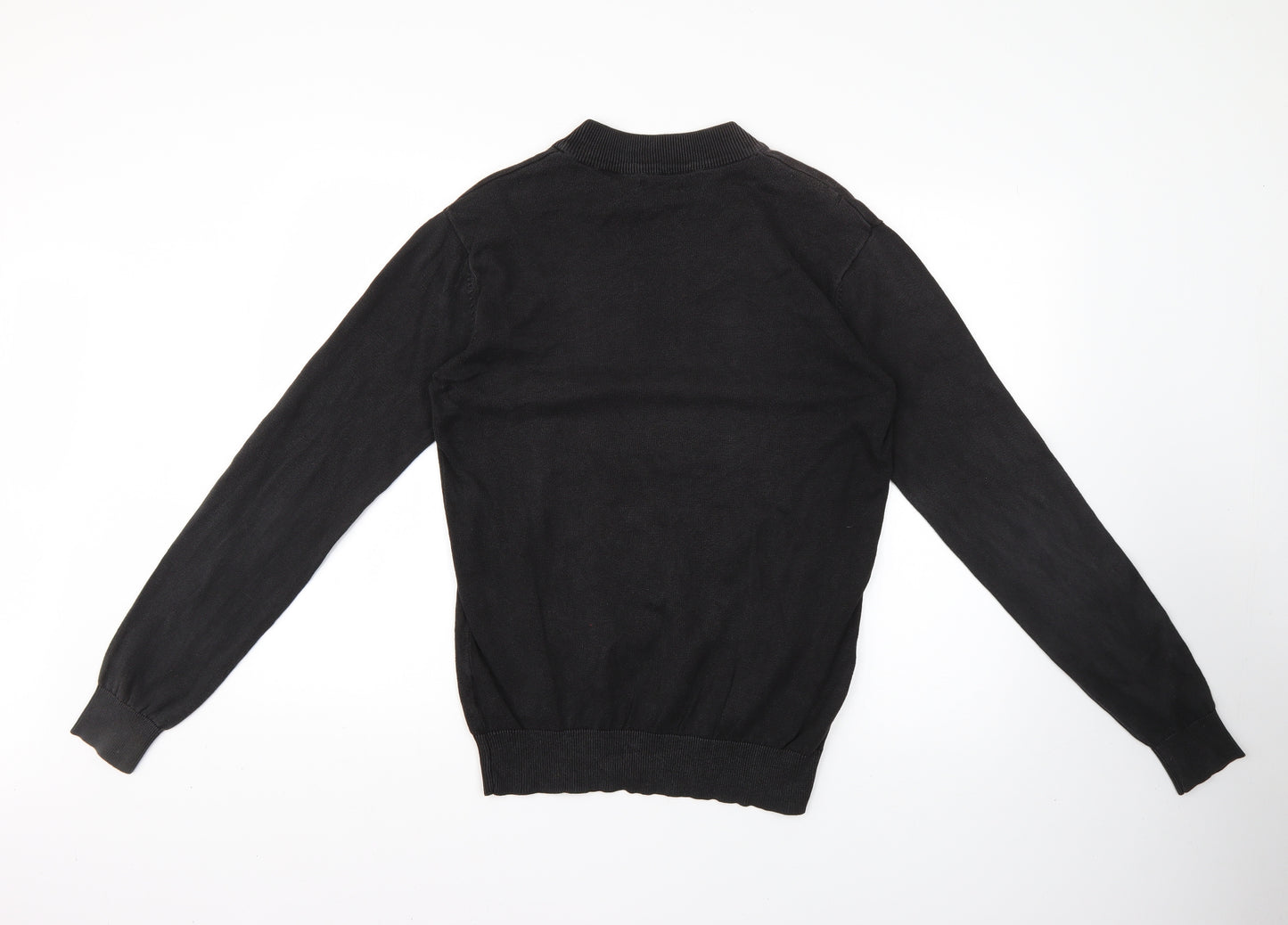 Brave Soul Mens Black   Pullover Jumper Size M