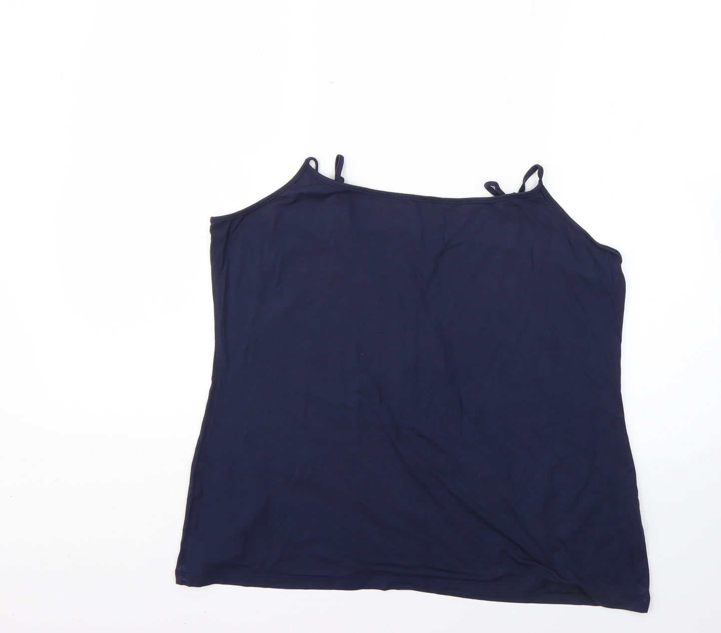 Marks and Spencer Womens Blue   Basic Tank Size 20