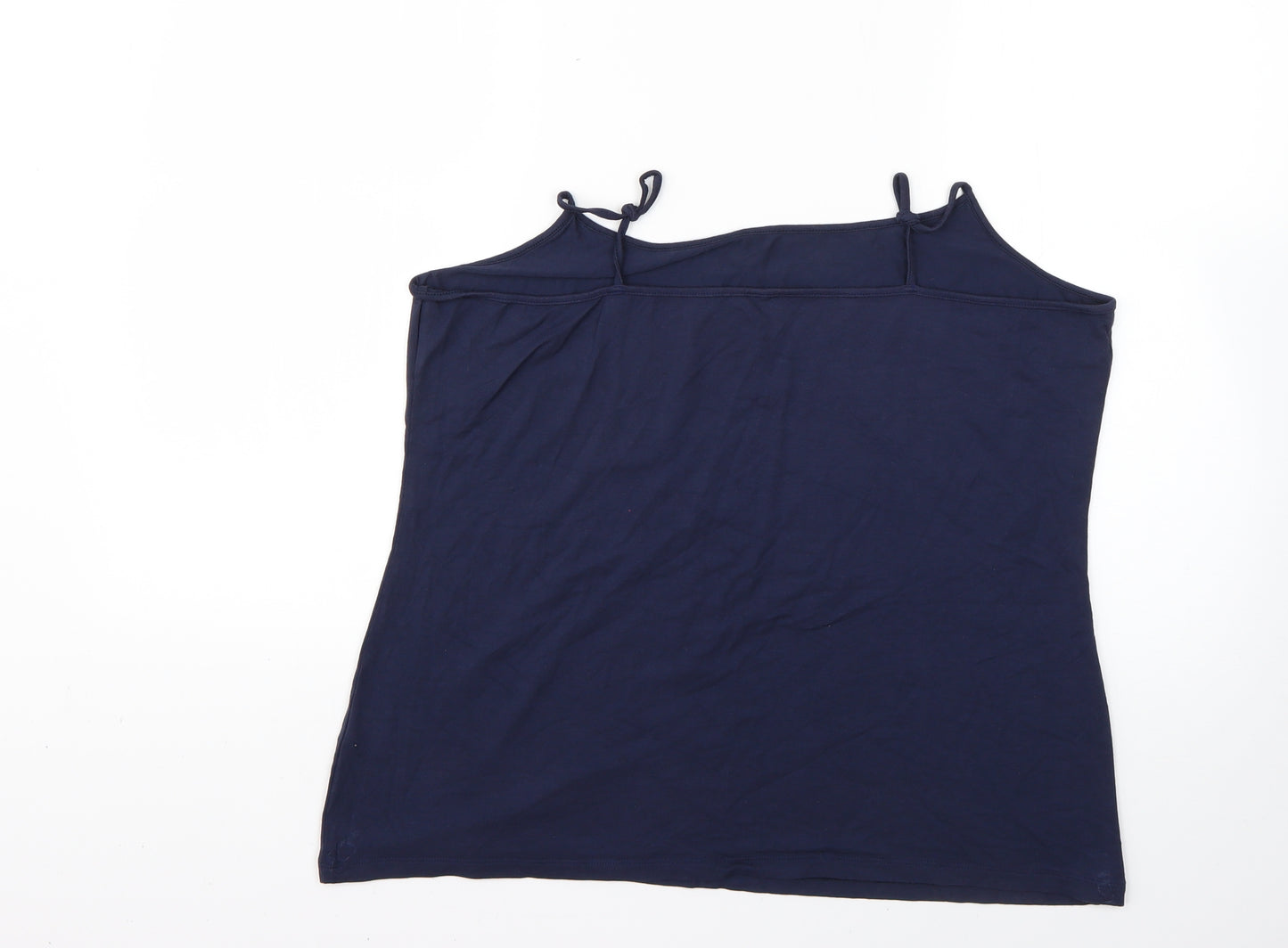 Marks and Spencer Womens Blue   Basic Tank Size 20