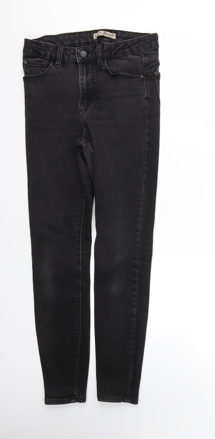 Denim & Co. Womens Black Skinny Jeans Size 10 L26 in
