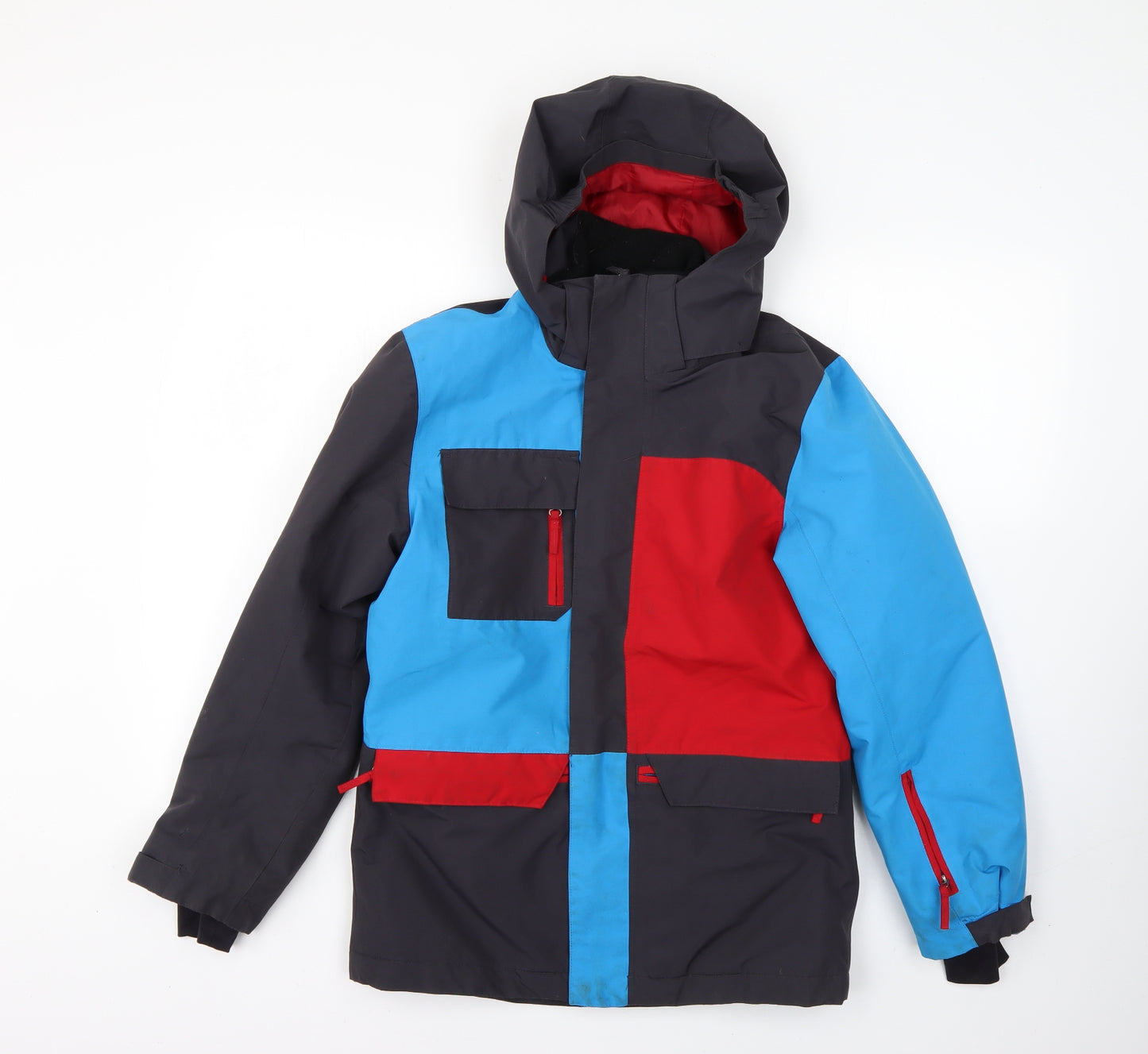 Crane Womens Multicoloured   Rain Coat Coat Size 12