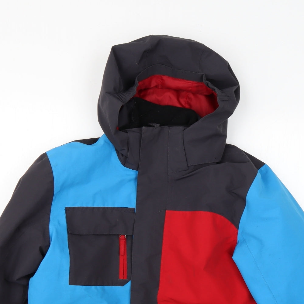 Crane Womens Multicoloured   Rain Coat Coat Size 12