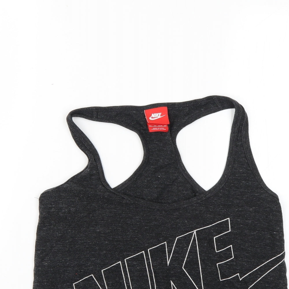 Nike Mens Grey    T-Shirt Size XS