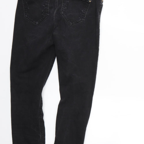 River Island Womens Black   Skinny Jeans Size 10 L26 in