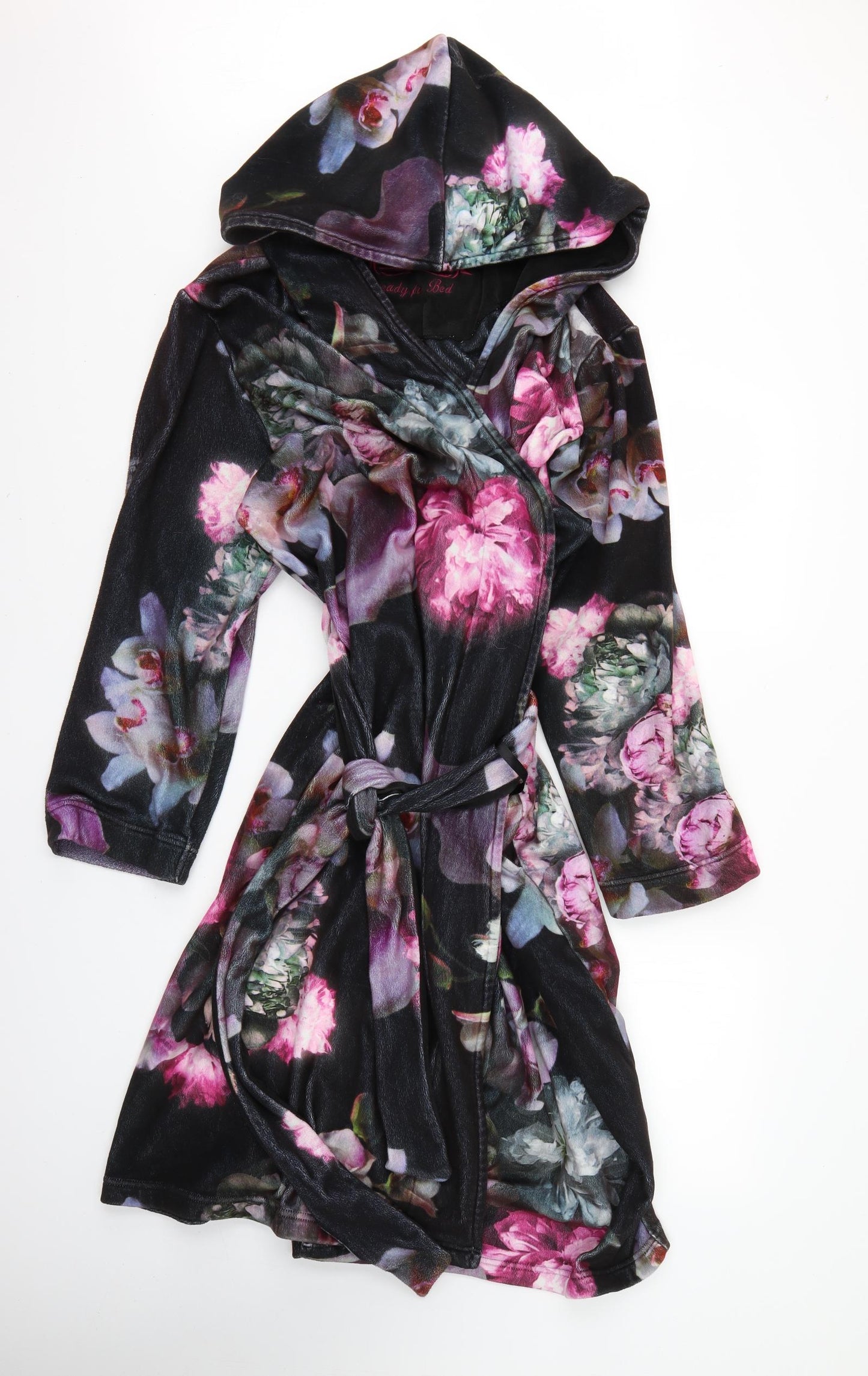 Ted Baker Womens Multicoloured Floral  Top Robe Size 12